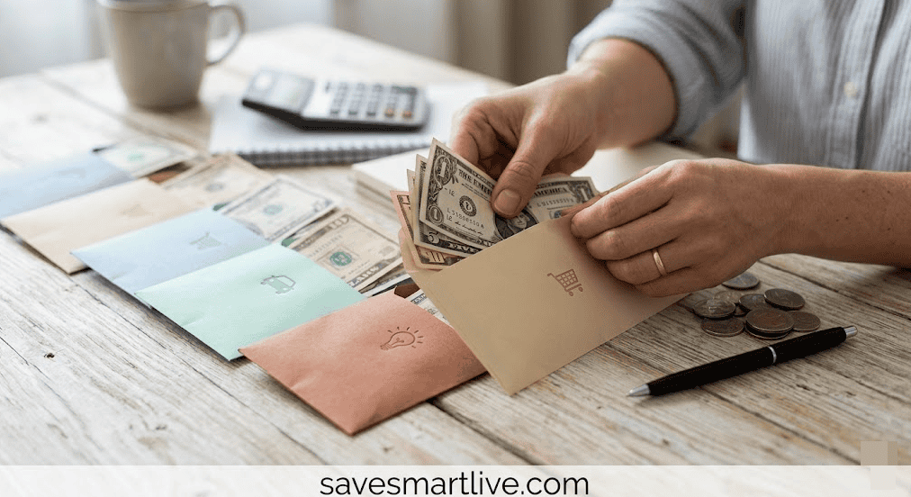 Image of a notebook, calculator, and coffee for budgeting tips and financial planning.