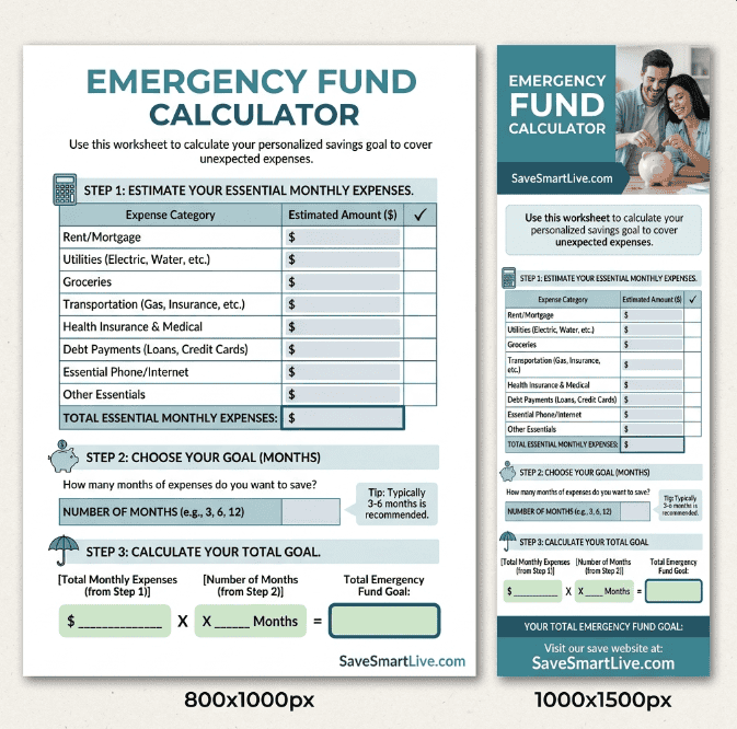start an emergency fund from zero