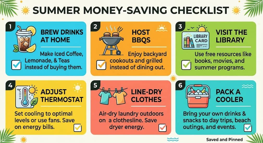 Optimize your summer savings with practical tips for budgeting and reducing expenses.