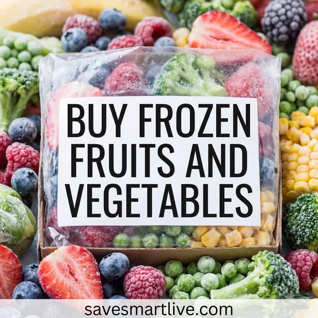 Save Money With Frozen Produce
