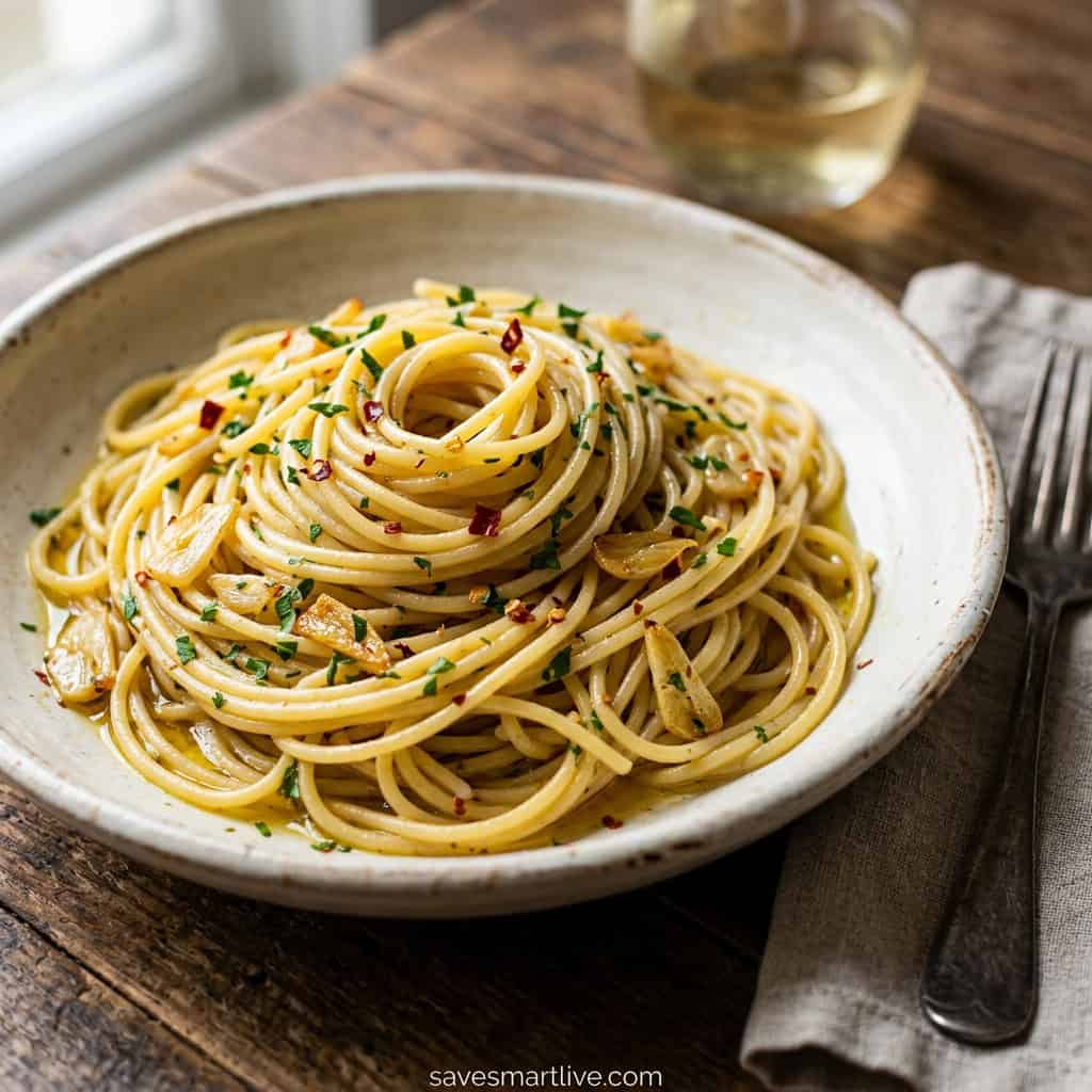 Simple Garlic Butter Pasta