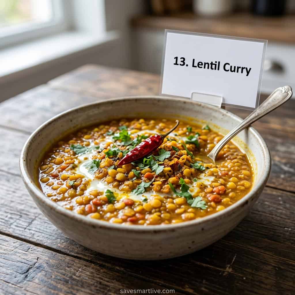 Cheap & Cozy Lentil Curry