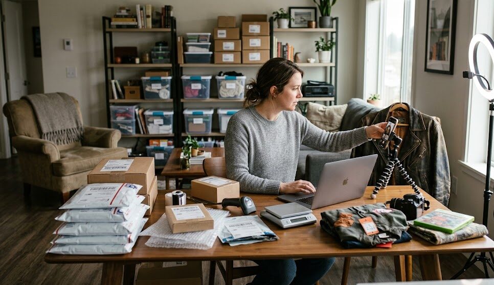Buy-and-Resell Side Hustle Entrepreneur