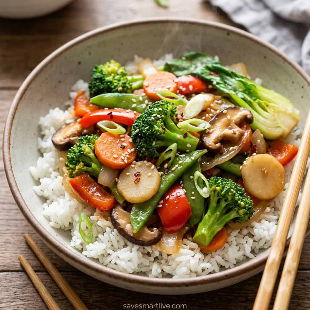 Simple Veggie Stir-Fry on a Budget