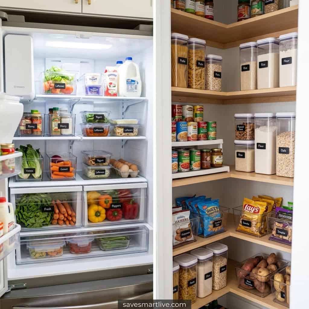 Keep Your Kitchen Organized to Reduce Waste
