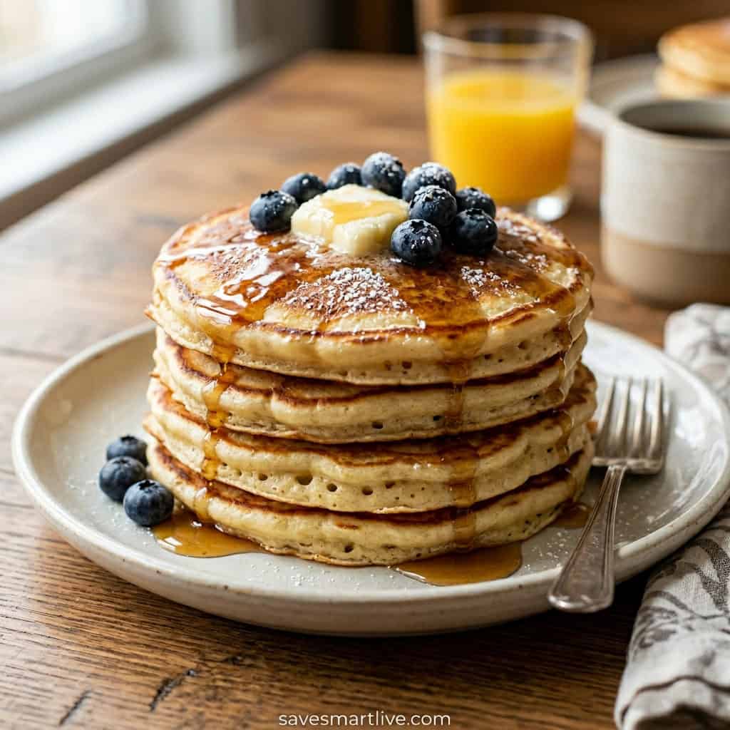 Easy Pancakes From Scratch on a Budget