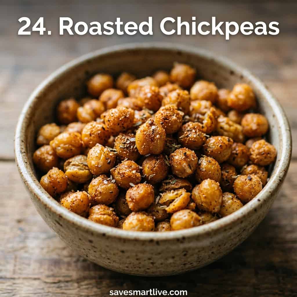 Crispy Roasted Chickpea Snack