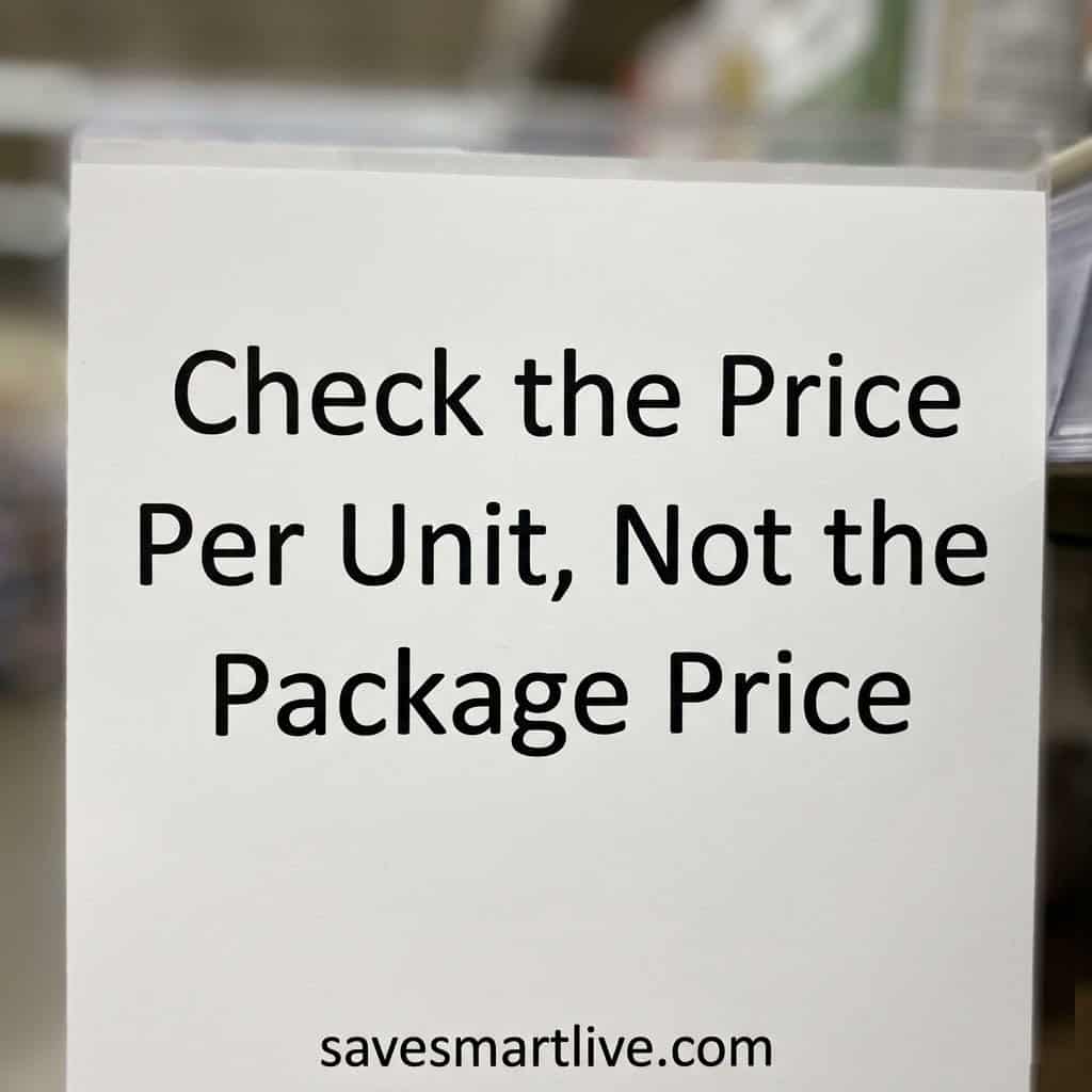 Compare Unit Prices to Find the Best Deals