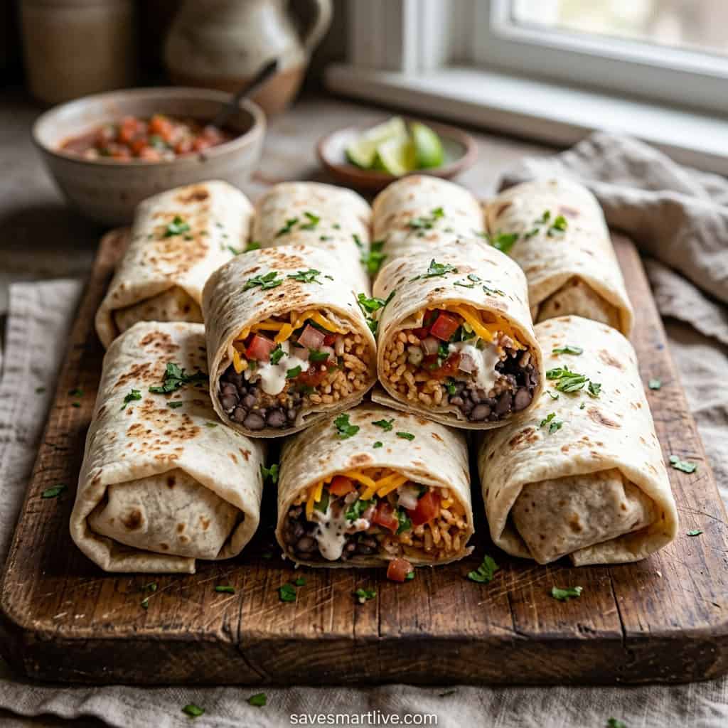 Filling Bean Burritos on a Budget