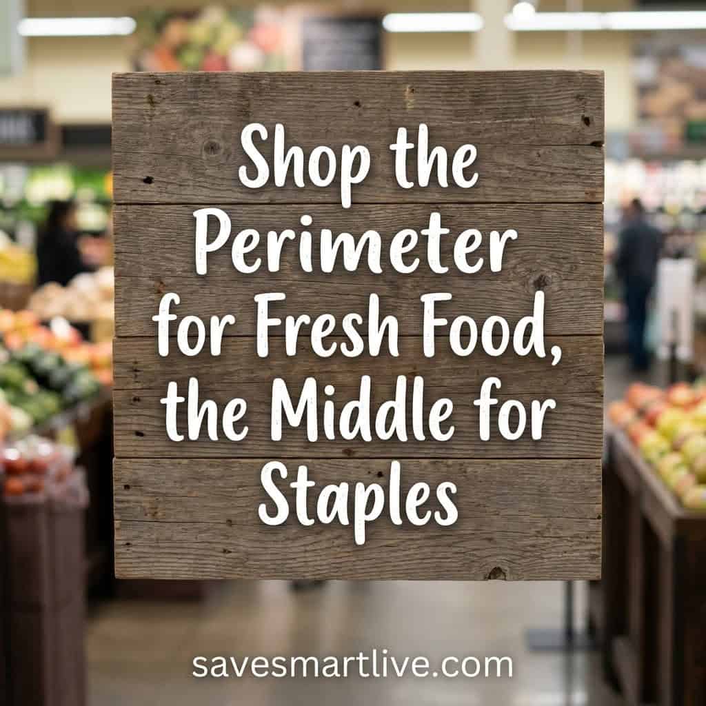 Use the Perimeter Shopping Strategy