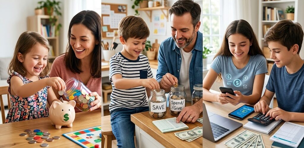 How to Teach Kids About Money: Age by Age Guide