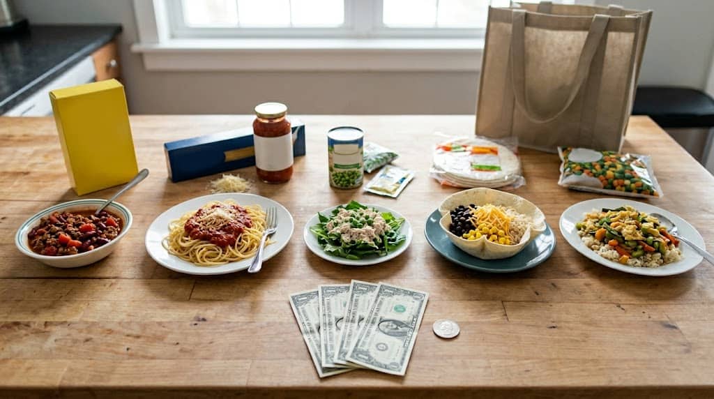 Dollar Tree Meal Plan: 5 Nights for Under $25