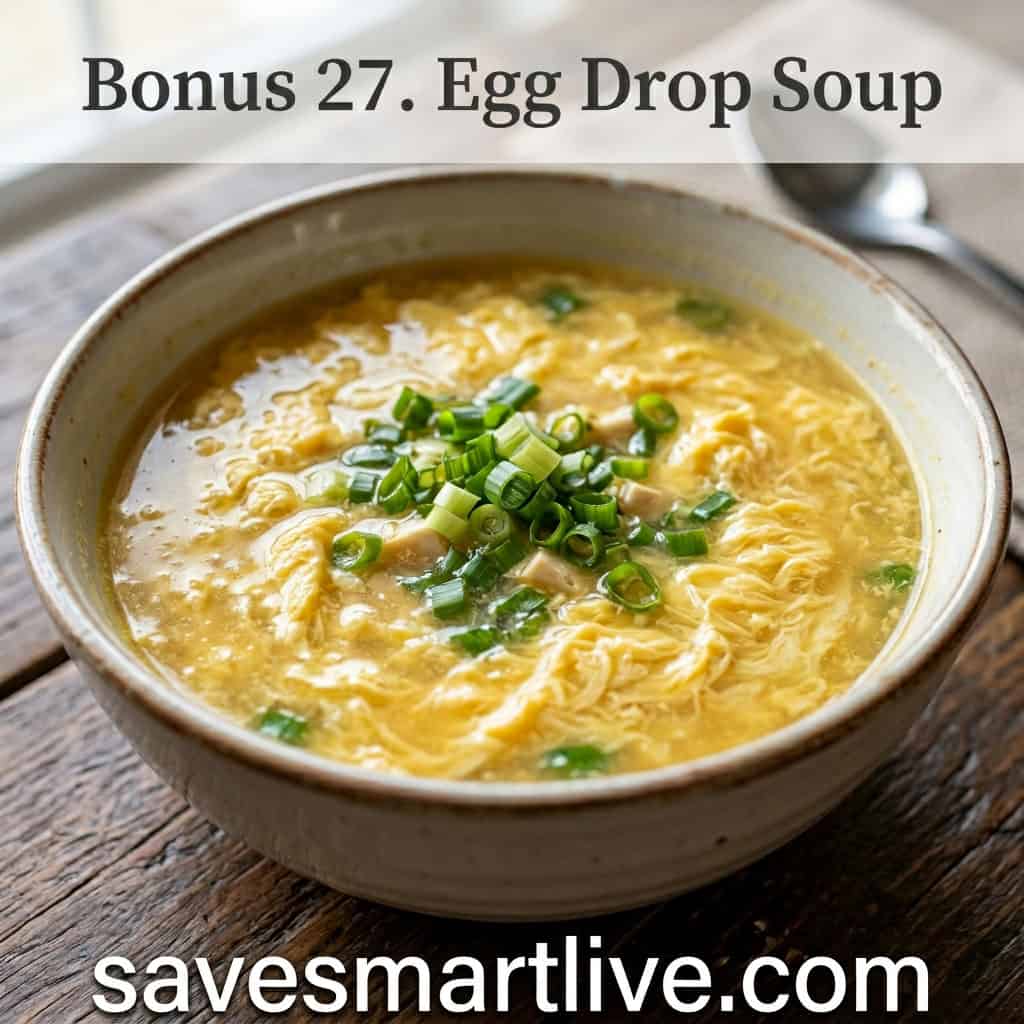Quick & Cozy Egg Drop Soup