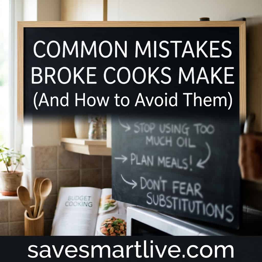 Budget Cooking Mistakes That Waste Money
