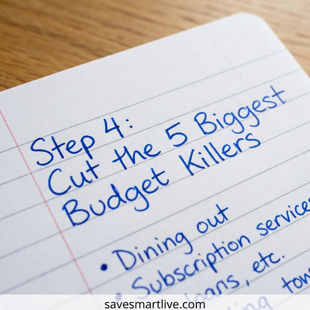 Eliminate the 5 Biggest Money Drains