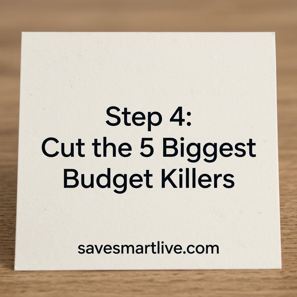 Eliminate the Top Expenses Draining Your Budget