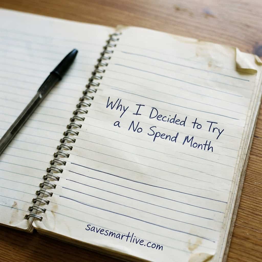 Why I Needed a Spending Reset